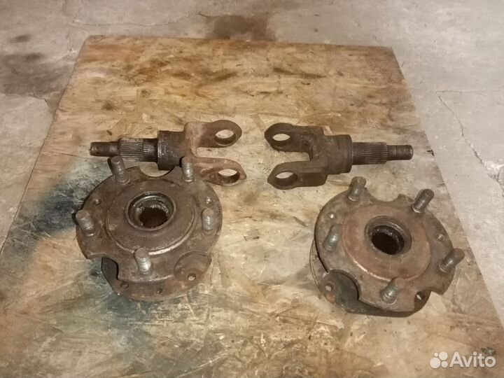 Соболь 4х4. Ступица, привод переднего моста