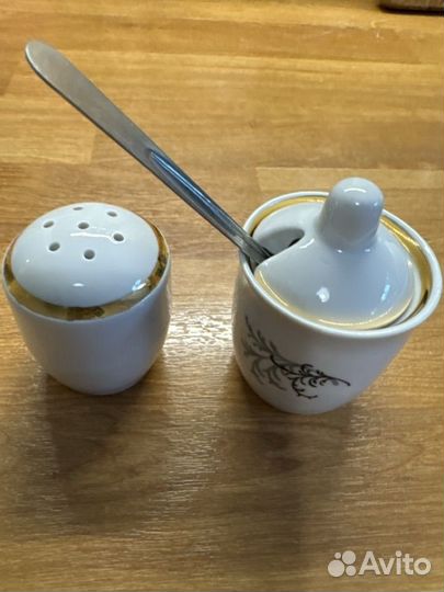 Горчичница СССР + солонка