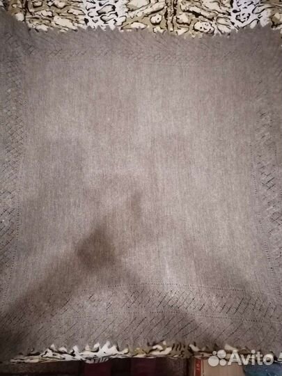 Шаль пуховая ручная работа