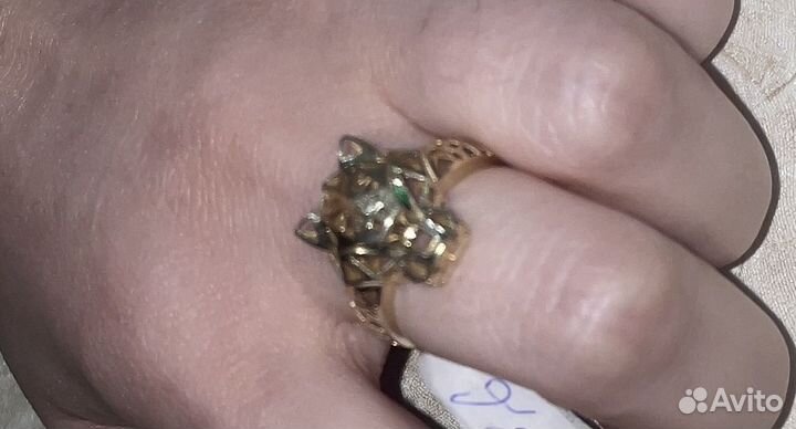 Золотая печатка женская 585 пробы