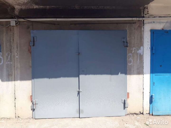 Ворота гаражные металлические бу