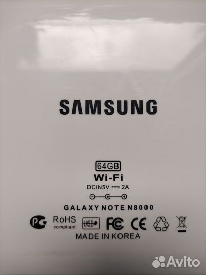 Планшет Samsung Galaxy N8000