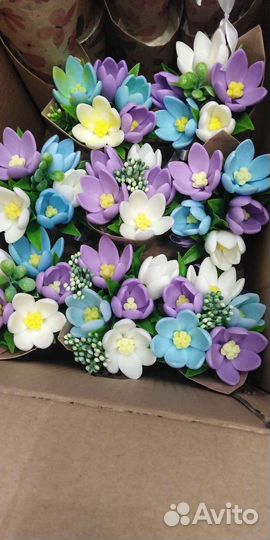 Букет из мыла на 8 марта