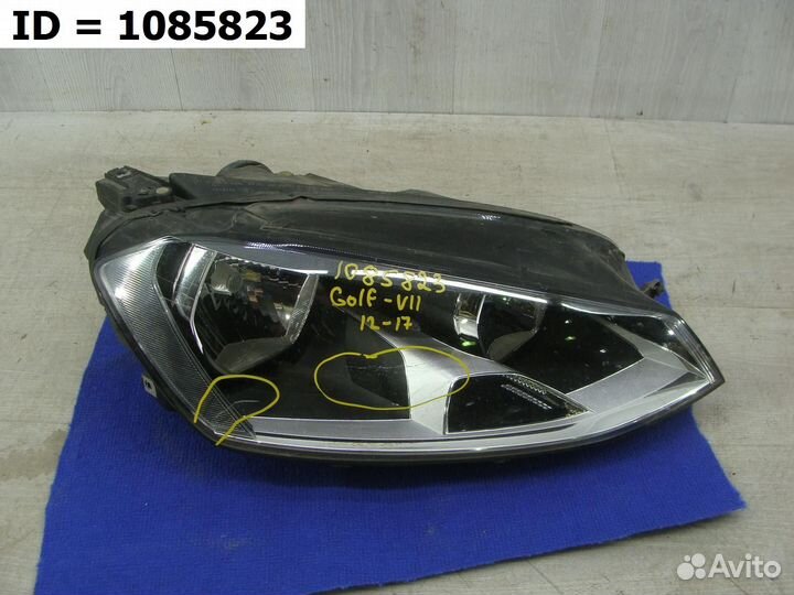 Фара правая Volkswagen Golf