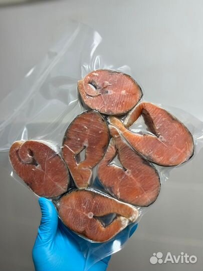 Горбуша стейк вакуум