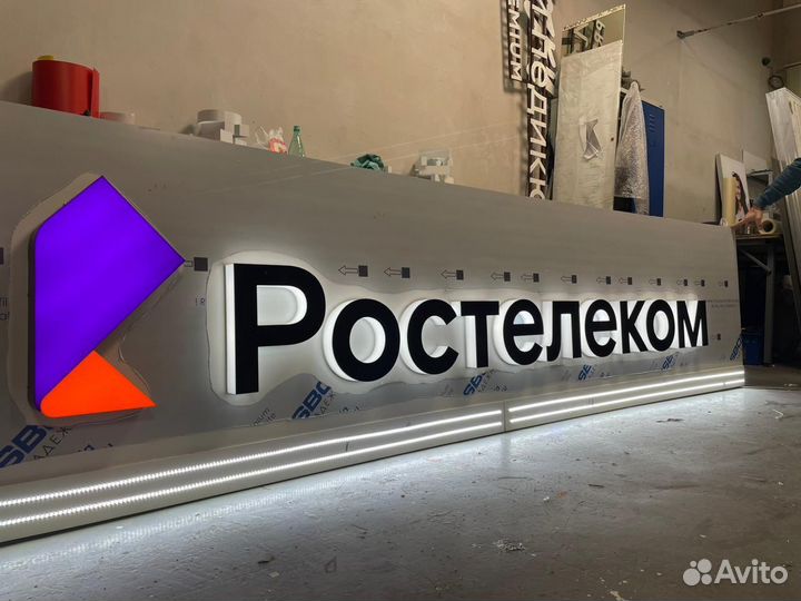 Вывески объемные буквы