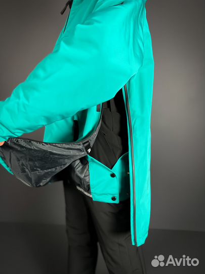 Анорак горнолыжный унисекс Running Rivere зелёный