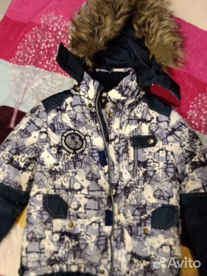 Куртка зимняя на рост 110