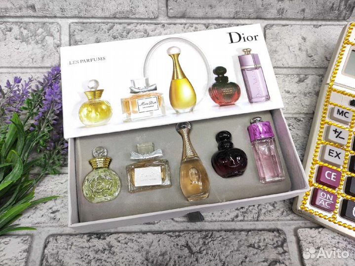 Духи dior 5в1