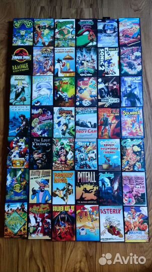 Картриджи Sega