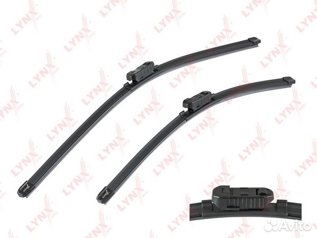 Щётки стеклоочистителя бескаркасные, комплект 600