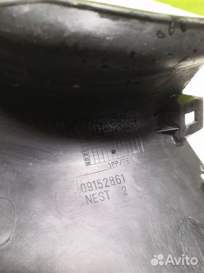 Накладка порога (внутренняя) Опель Астра Джи 98