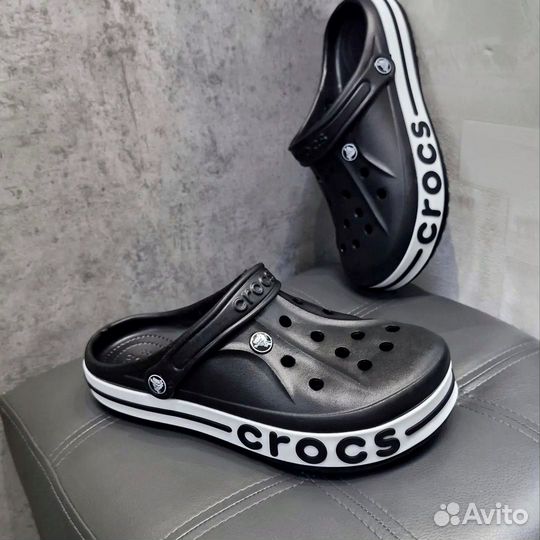 Crocs Bayaband Clog Black-White