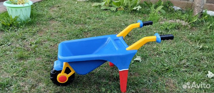 Детская тележка-тачка