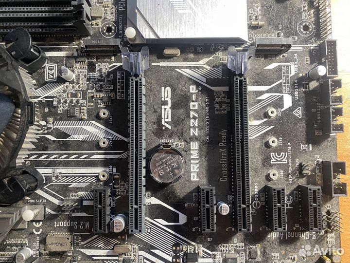 Две Материнские карты asus prime z270-p+Asrock