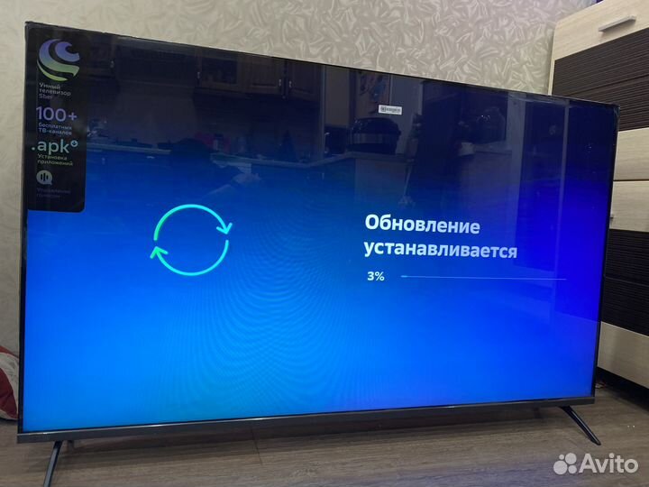Новый Телевизор Sber SDX-55UQ5230T, 55