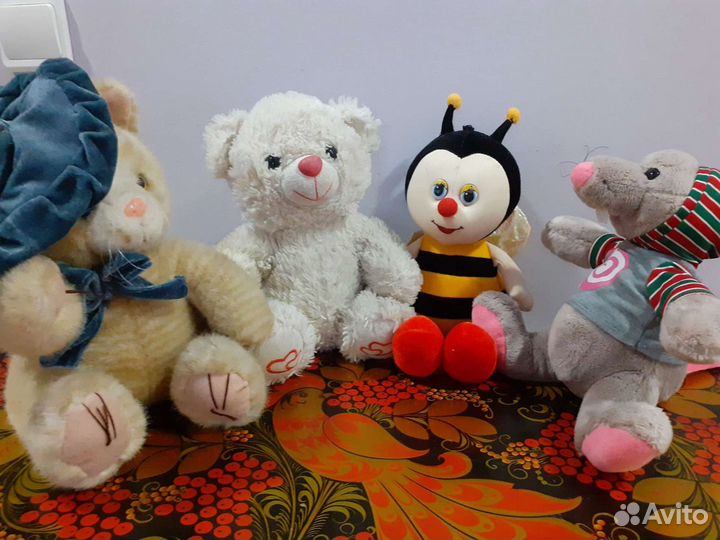 Игрушки мягкие