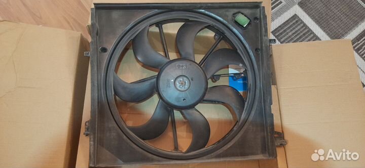 Вентилятор охлаждения радиатора Ниссан Кашкай j11