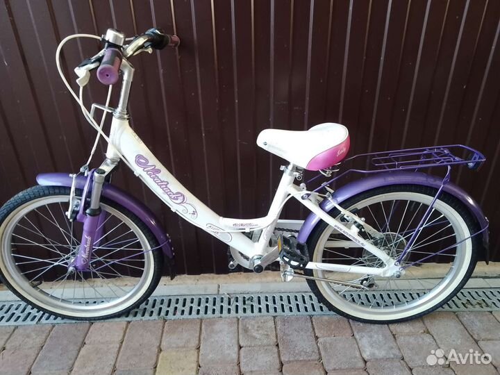 Велосипед Novatrack Girlish колеса 20