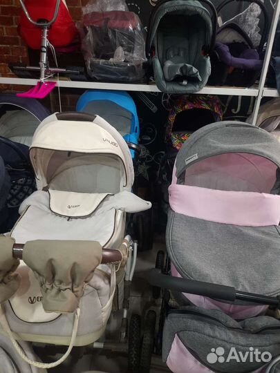 Коляски для новорождённых большой выбор