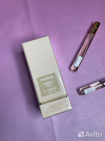 Tom Ford vanilla sex