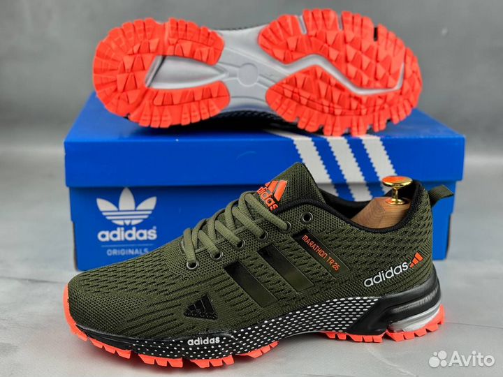 Мужские кроссовки Adidas Green Marathon