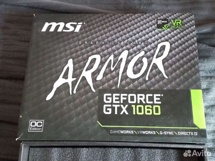 Видеокарта gtx 1060 6gb
