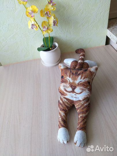 Подушка Кошка гобелен