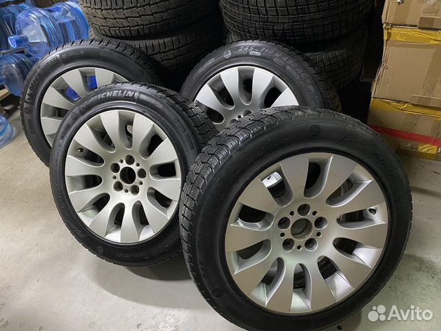 Бу зимние колеса Michelin на бронированный BMW E67