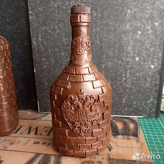 Бутылка интерьерная