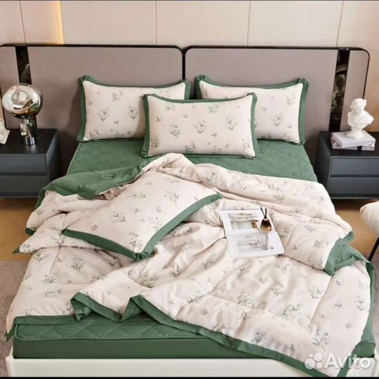 Белье постельное с готовым одеялом