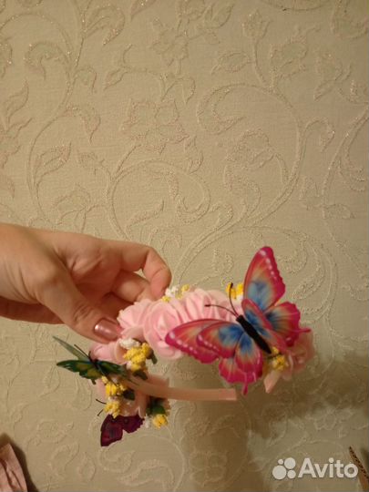 Ободок бабочка