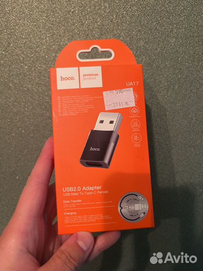Переходник type c на usb