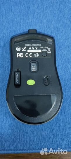 Новая игровая мышь Delux M800 Pro 3370