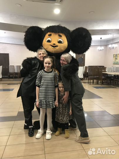 Поздравление от Чебурашки