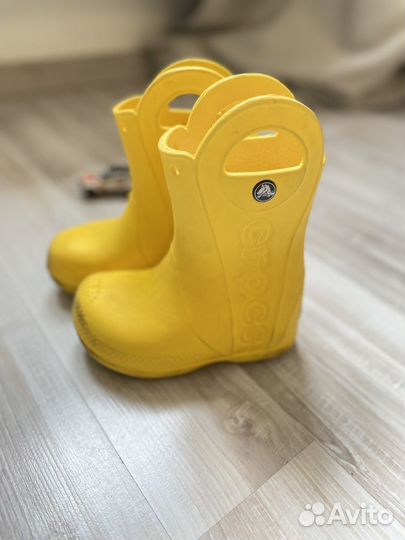Сапоги резиновые crocs c7 c7