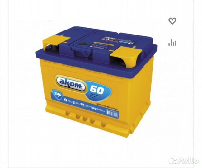 Аккумулятор аком 60