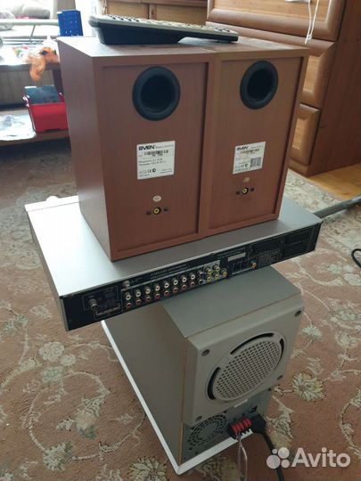 Активный саб и колонки