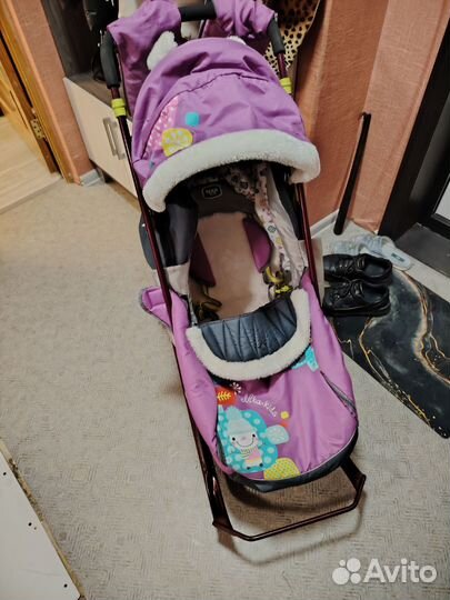 Коляска санки