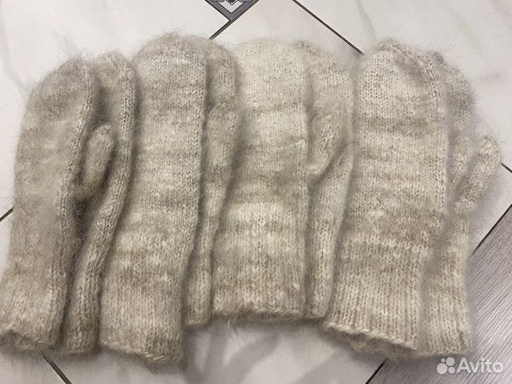 Варежки из собачьего пуха