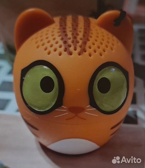 Мини колонка портативная кот