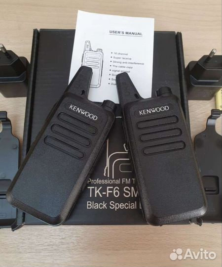 Рации Kenwood Smart TK-F6 2 штуки