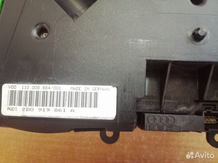 Щиток приборов Ауди А4 2,5 TDI 8D0 919 861 A