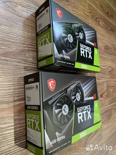 MSI Nvidia GeForce RTX 3050 Gaming X 6G новая