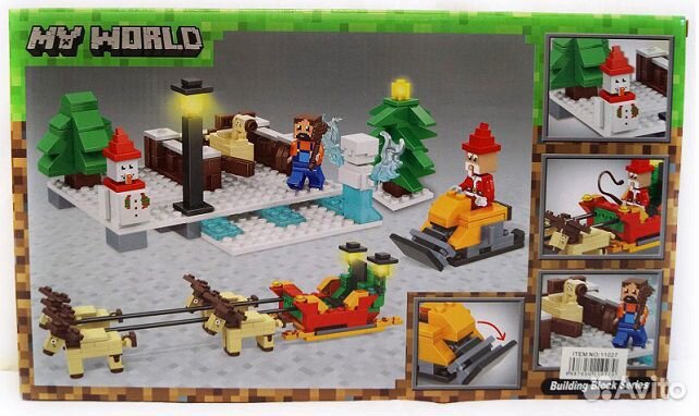 Конструктор 11027 Новый год: Прогулка на оленях