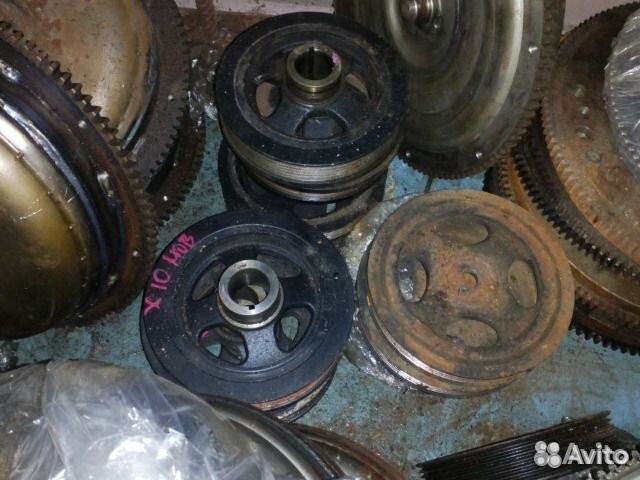 Шкив коленвала митсубиси лансер 10