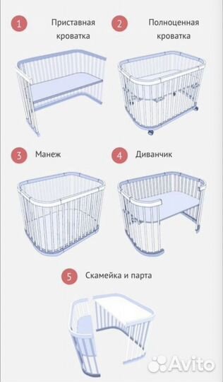 Детская кроватка comfortbaby