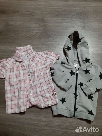 Пакет вещей для девочки 80-86