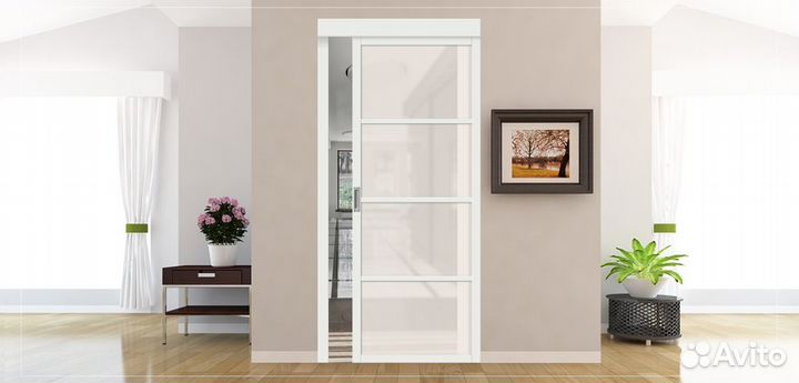 Двери межкомнатные Твигги-11.3.Эмалит.White Matt