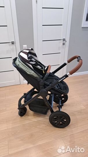 Коляска трансформер 2в1 Happy baby Mommer green